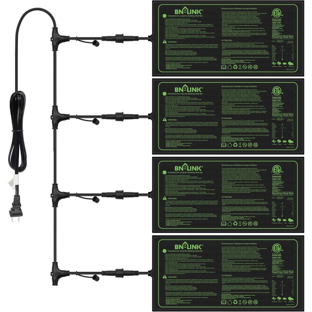 Heat Mat Seedling - Tapis chauffant pour semis 10x20,75 pouces,