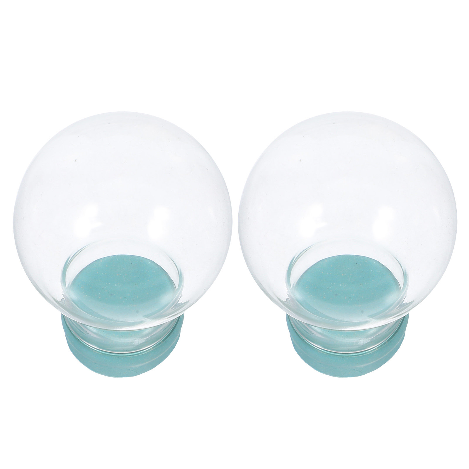 Lot de 2 globes à neige transp - Plastic Dome Clear avis et prix